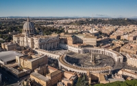 Rom - Vereidigung der Päpstlichen Schweizergarde